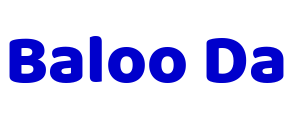 Baloo Da 字体